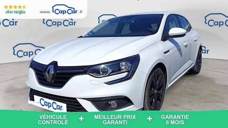 Blanc Utilisé 2016 Renault Mégane III Life Berline | 9 990 € (Prix juste) - Image 1/4