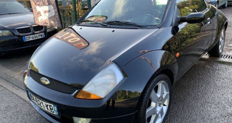 Noir laqué Utilisé 2004 Ford StreetKa Cabriolet | 2 990 € - Image 1/4