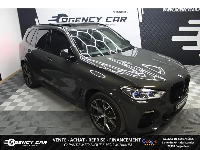 Gris Utilisé 2021 BMW X5 M Sport SUV | 54 999 € (Prix assez cher) - Image 1/4