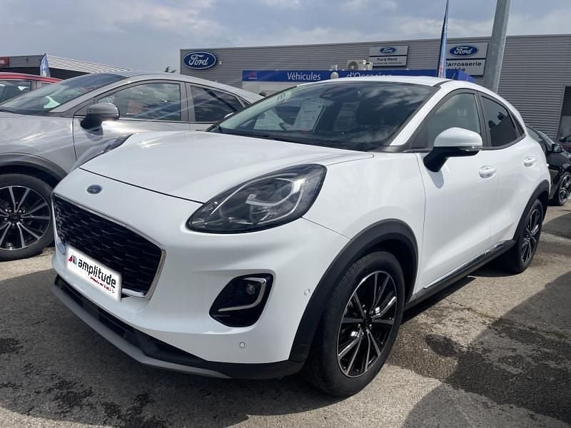 Blanc Utilisé 2023 Ford Puma Gen-E Titanium Coupé | 18 389 € (Prix juste) - Image 1/4