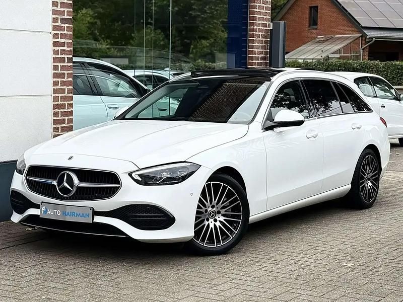 Blanc Utilisé 2021 Mercedes C200 Avantgarde Break | 34 950 € (Prix cher) - Image 1/4
