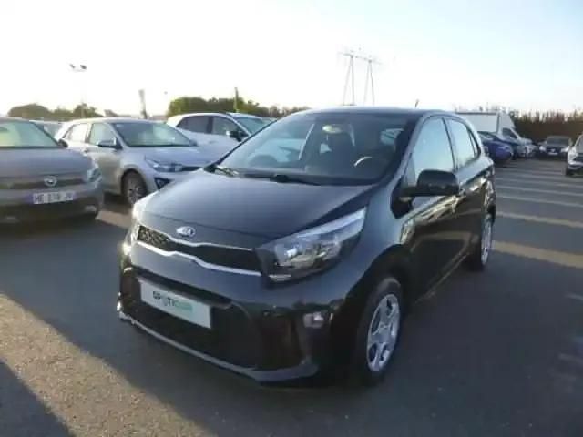 Noir Utilisé 2021 Kia Picanto Active Citadine | 10 290 € (Prix juste) - Image 1/4