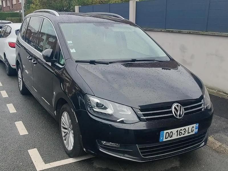 Noir Utilisé 2015 VW Sharan Cup Monospace | 14 500 € (Bon prix) - Image 1/4
