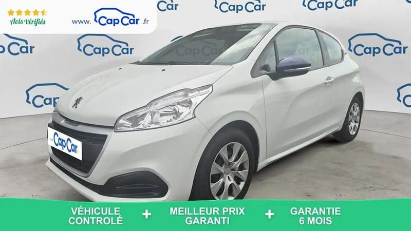 Blanc Utilisé 2017 Peugeot 208 Citadine | 6 990 € (Super prix) - Image 1/4