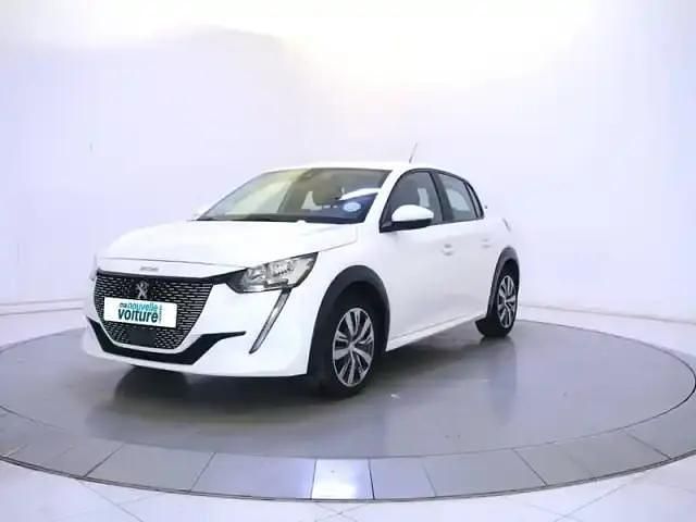 Blanc Utilisé 2021 Peugeot e-208 Citadine | 13 490 € (Super prix) - Image 1/4