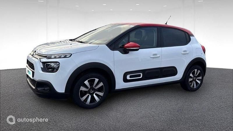 Blanc Utilisé 2023 Citroën C3 PureTech Citadine | 12 779 € (Prix juste) - Image 1/4