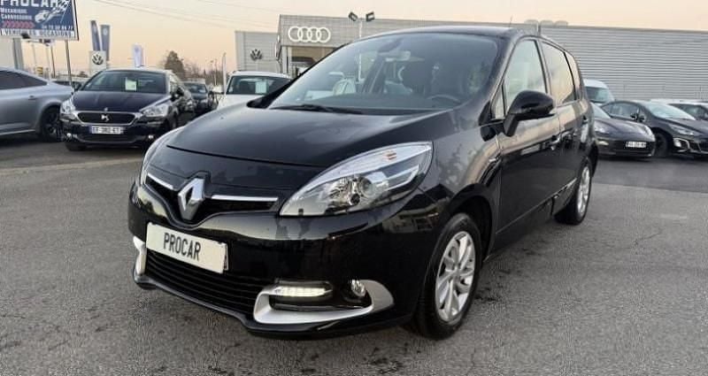 Noir Occasion 2016 Renault Scénic III LIMITED Monospace | 6 490 € (Prix juste) - Image 1/4