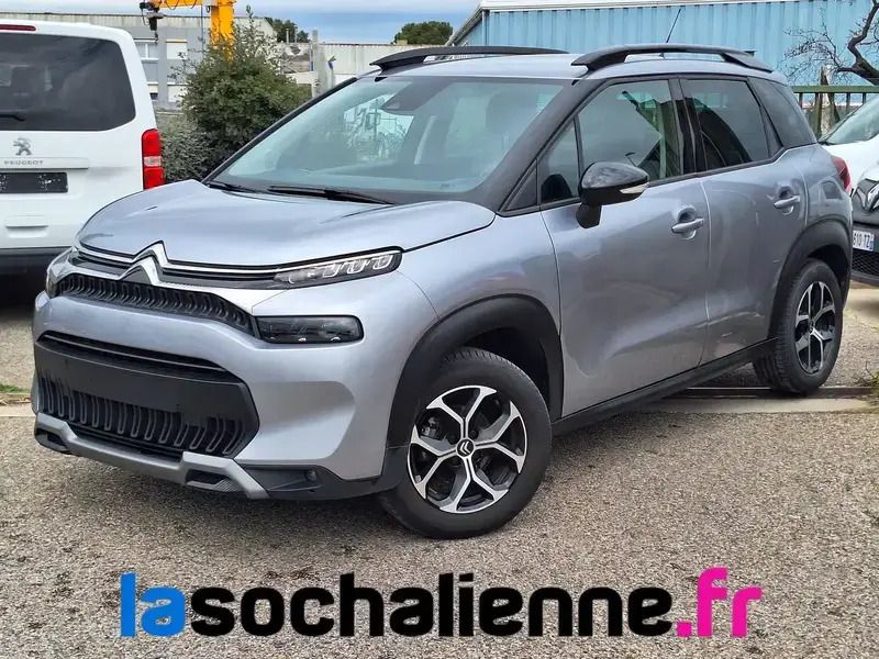 Gris Utilisé 2023 Citroën C3 Aircross Shine SUV | 19 990 € (Prix juste) - Image 1/4