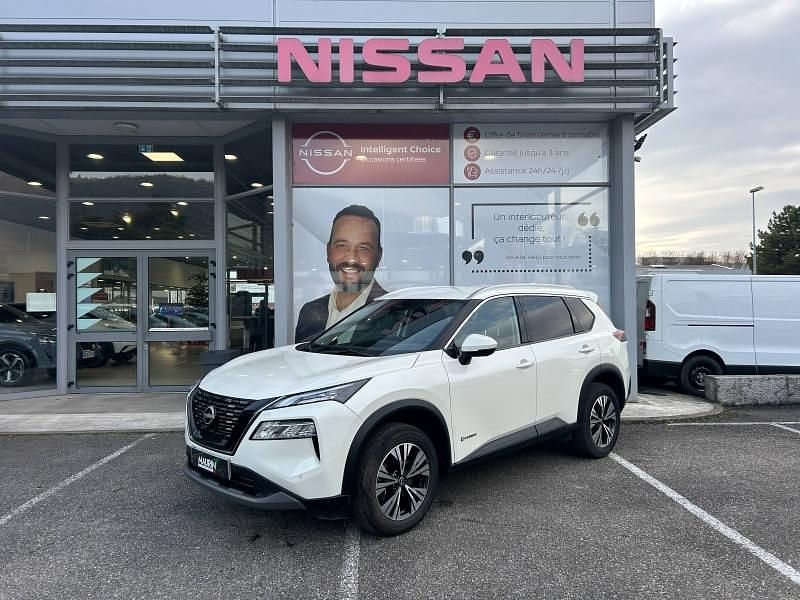 Blanc lunaire métallisé Occasion 2023 Nissan X-Trail N-Connecta SUV | 32 990 € (Prix juste) - Image 1/4