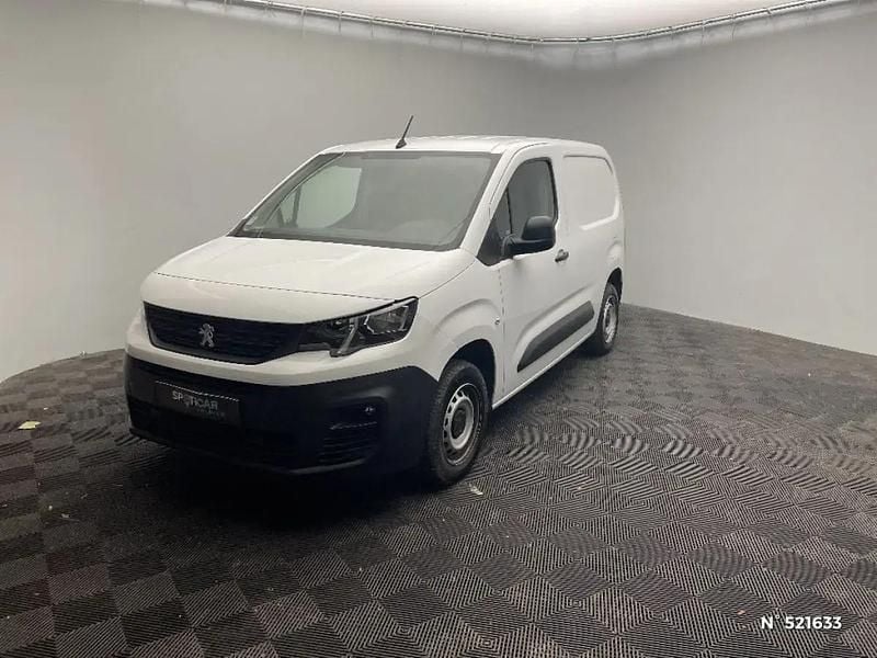 Blanc Occasion 2021 Peugeot Partner S Monospace | 11 100 € (Prix juste) - Image 1/4