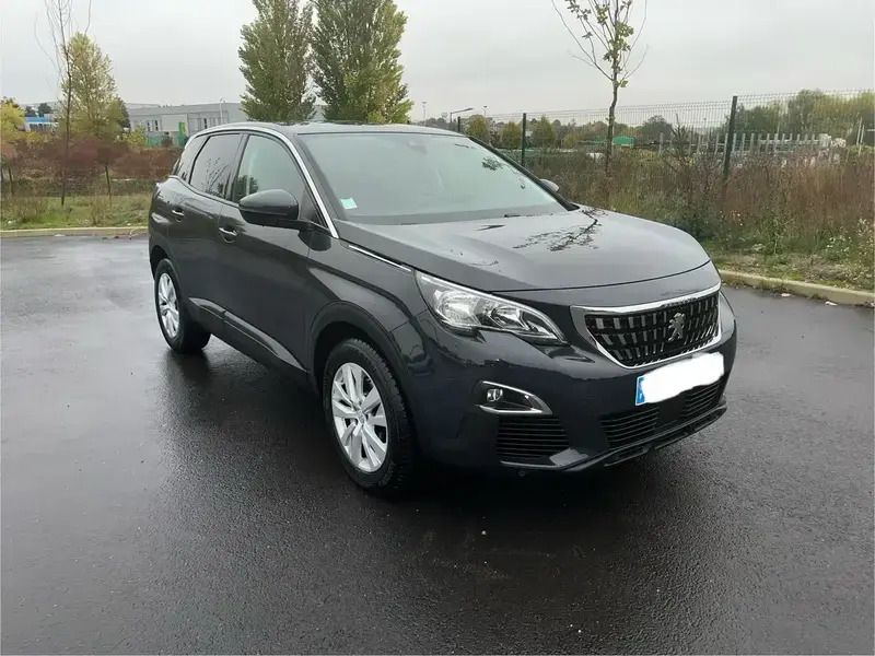 Bleu Utilisé 2019 Peugeot 3008 S SUV | 11 990 € (Prix juste) - Image 1/4
