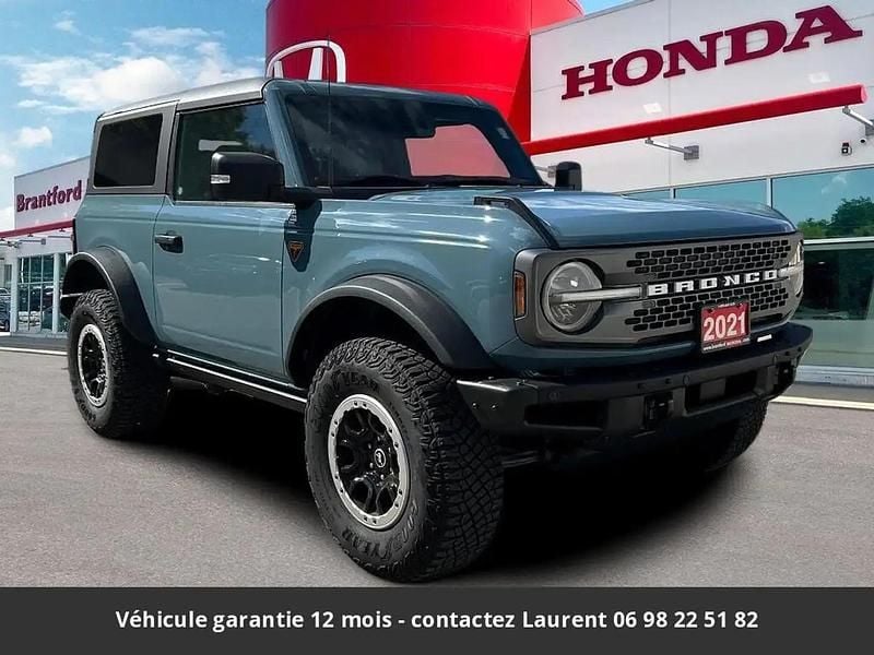 Bleu Occasion 2021 Ford Bronco SUV | 46 303 € (Super prix) - Image 1/4