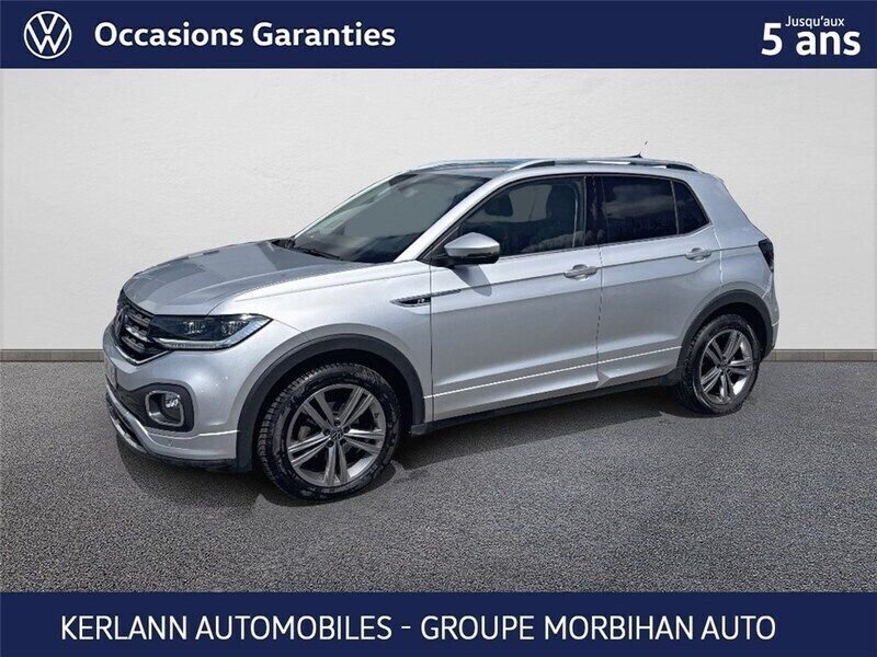 Gris Utilisé 2022 VW T-Cross R-line SUV | 22 890 € (Prix juste) - Image 1/3