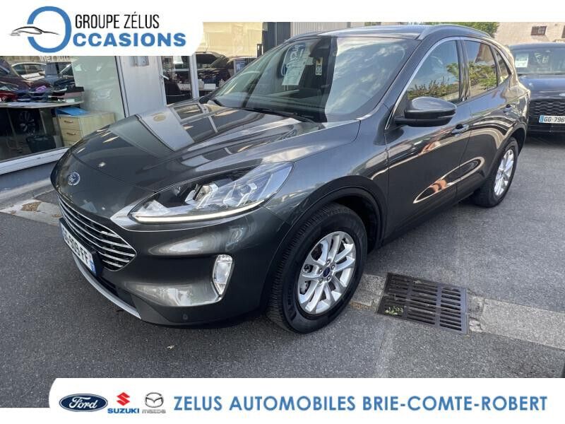 Gris Utilisé 2022 Ford Kuga Titanium SUV | 23 450 € (Prix juste) - Image 1/4