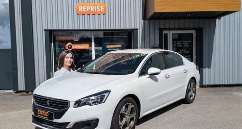 Blanc Utilisé 2017 Peugeot 508 Allure Berline | 9 990 € (Super prix) - Image 1/4