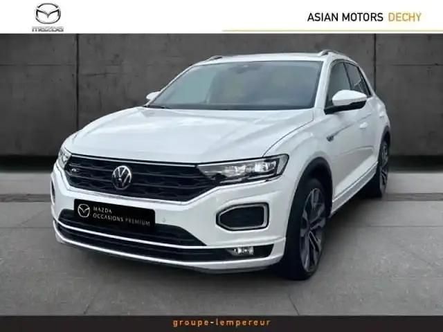 Gris Occasion 2022 VW T-Roc R-line SUV | 25 990 € (Bon prix) - Image 1/4
