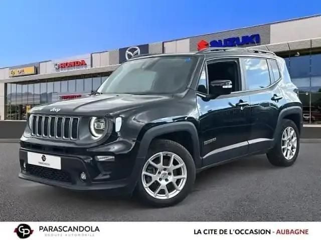 Solid black Occasion 2023 Jeep Renegade Limited SUV | 21 990 € (Prix juste) - Image 1/4