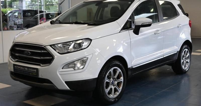 Blanc Utilisé 2019 Ford Ecosport Titanium SUV | 12 496 € (Prix juste) - Image 1/4