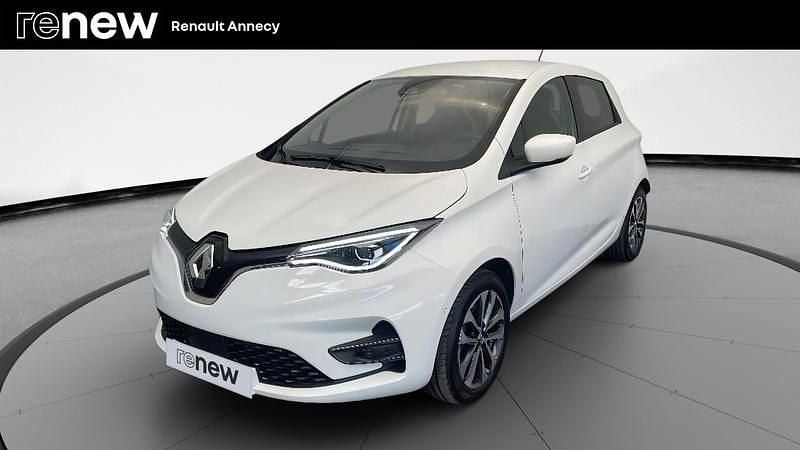 Blanc Utilisé 2021 Renault Zoe Intens Citadine | 15 590 € (Prix juste) - Image 1/4