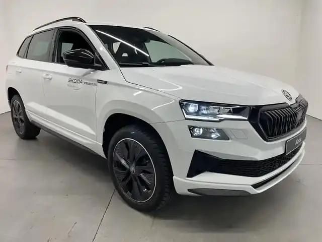 Blanc lune Occasion 2025 Skoda Karoq SUV | 38 990 € (Prix cher) - Image 1/4