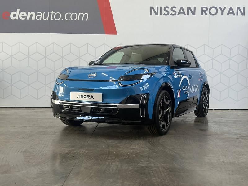 Occasion Nissan Micra Advance 110 kW (150 ch) 2025 Bleu azur toit noir zen Citadine