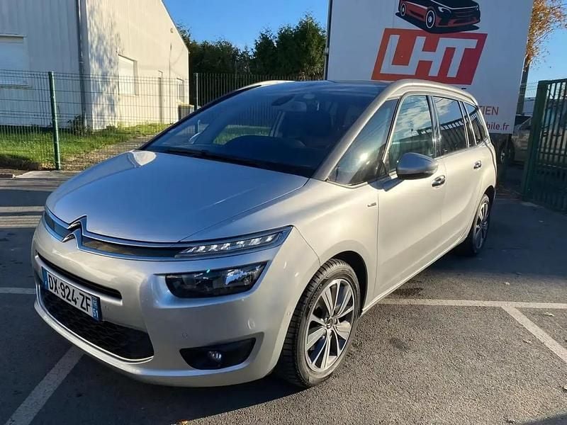 Gris Utilisé 2015 Citroën Grand C4 Picasso Exclusive Monospace | 11 490 € (Prix juste) - Image 1/4