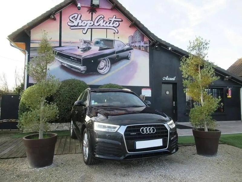 Noir Occasion 2015 Audi Q3 SUV | 16 990 € (Super prix) - Image 1/4