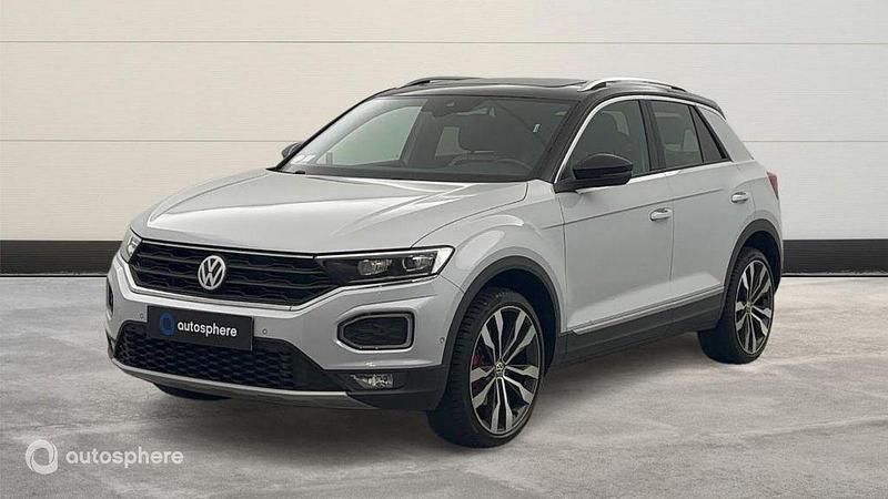 Gris Utilisé 2018 VW T-Roc Exclusive SUV | 21 999 € (Super prix) - Image 1/4