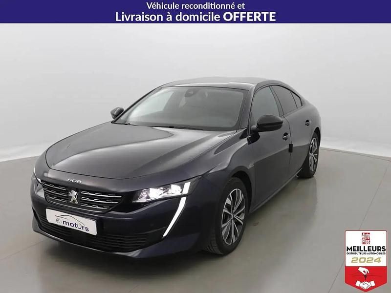 Bleu Occasion 2022 Peugeot 508 Allure Berline | 22 500 € (Prix juste) - Image 1/4
