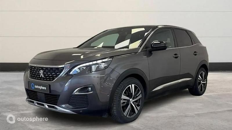 Gris Utilisé 2018 Peugeot 3008 GT-line SUV | 15 499 € (Prix juste) - Image 1/4