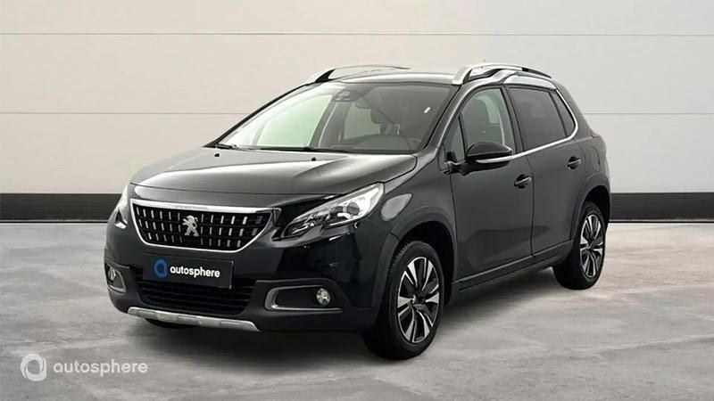 Noir Utilisé 2019 Peugeot 2008 Allure SUV | 11 499 € (Super prix) - Image 1/4