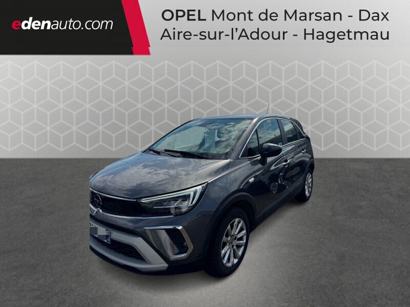 Gris Utilisé 2021 Opel Crossland Elegance SUV | 14 499 € (Prix juste) - Image 1/4