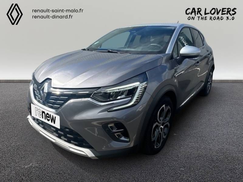 Gris Utilisé 2021 Renault Captur Intens SUV | 15 490 € (Prix juste) - Image 1/3