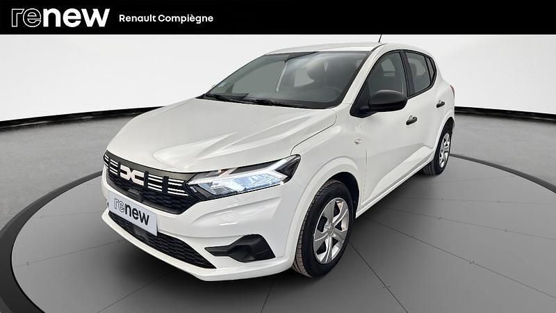 Blanc Utilisé 2023 Dacia Sandero Essentiel Citadine | 12 490 € (Prix juste) - Image 1/4