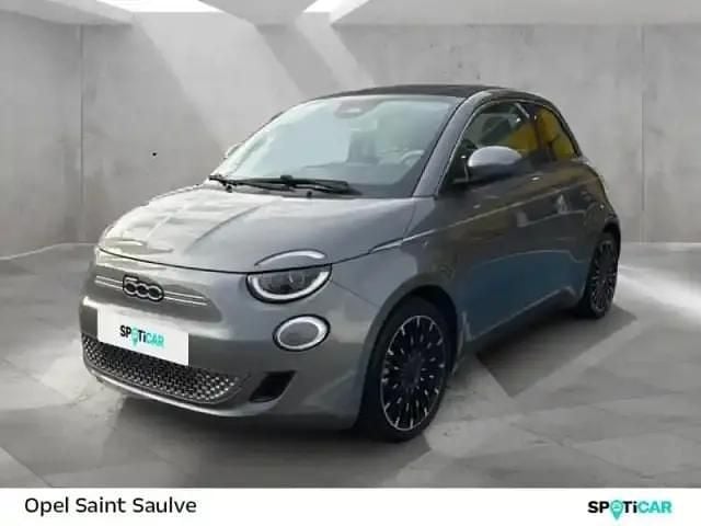 Mineral grey métal Utilisé 2020 Fiat 500e La Prima Berline | 15 990 € - Image 1/4