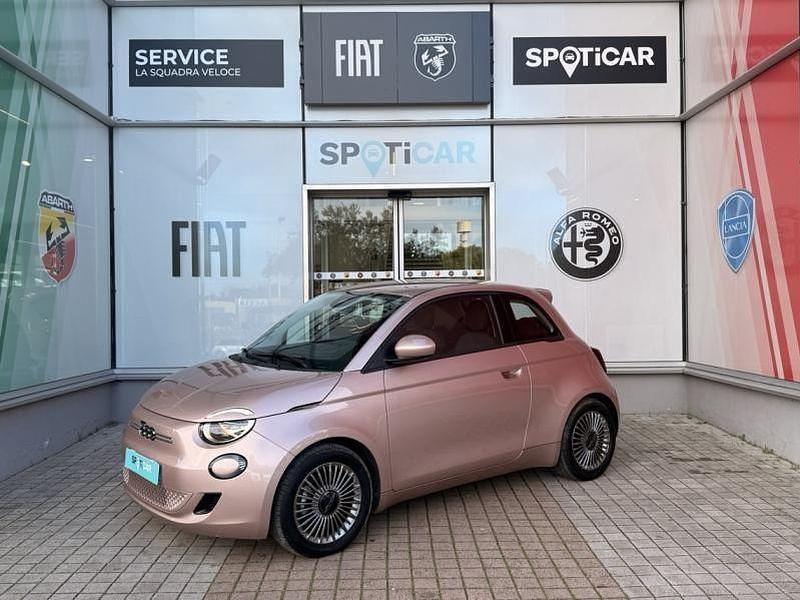 Occasion Fiat 500e 86 kW (118 ch) 2023 Rose gold métal Berline