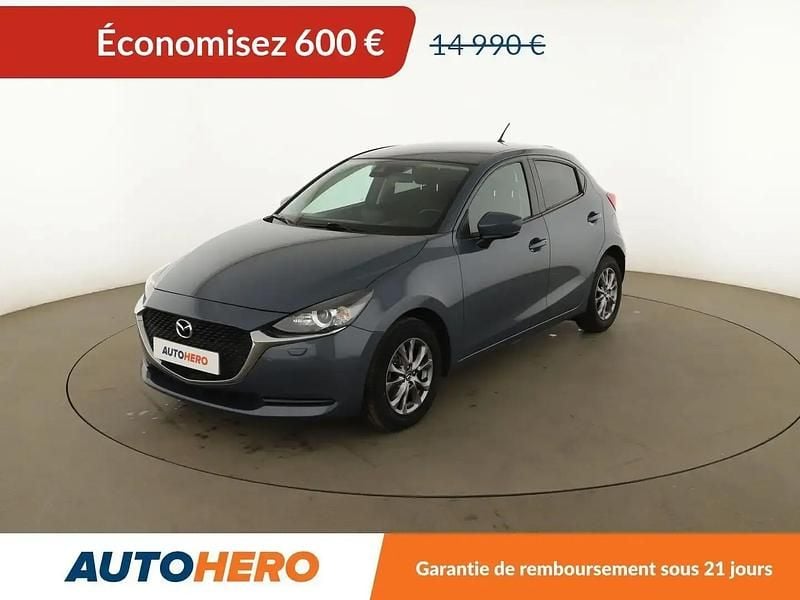 Gris Occasion 2021 Mazda 2 Citadine | 14 390 € (Bon prix) - Image 1/2