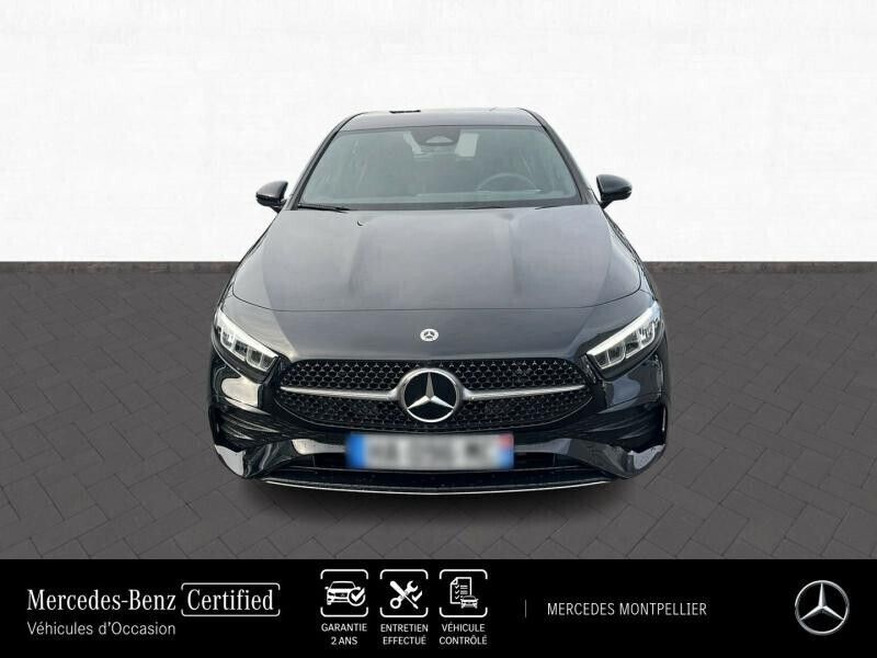 Noir Utilisé 2024 Mercedes A200 AMG line | 39 990 € (Prix assez cher) - Image 1/4