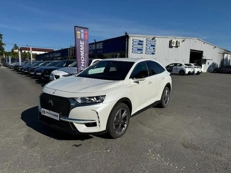Blanc Utilisé 2021 DS Automobiles DS7 Crossback Business SUV | 27 990 € (Prix assez cher) - Image 1/4