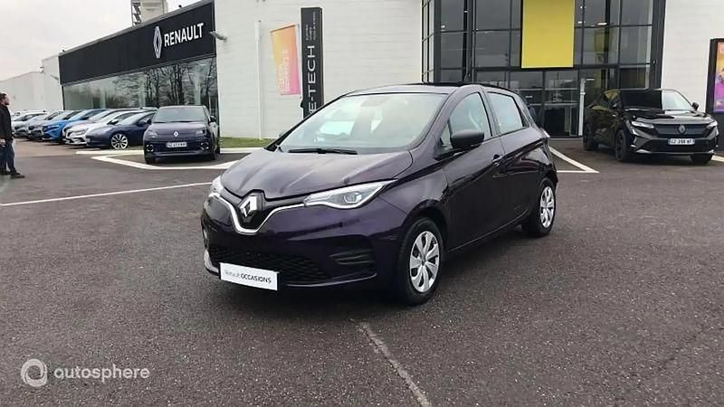 Violet Utilisé 2021 Renault Zoe Life Citadine | 12 299 € (Bon prix) - Image 1/4