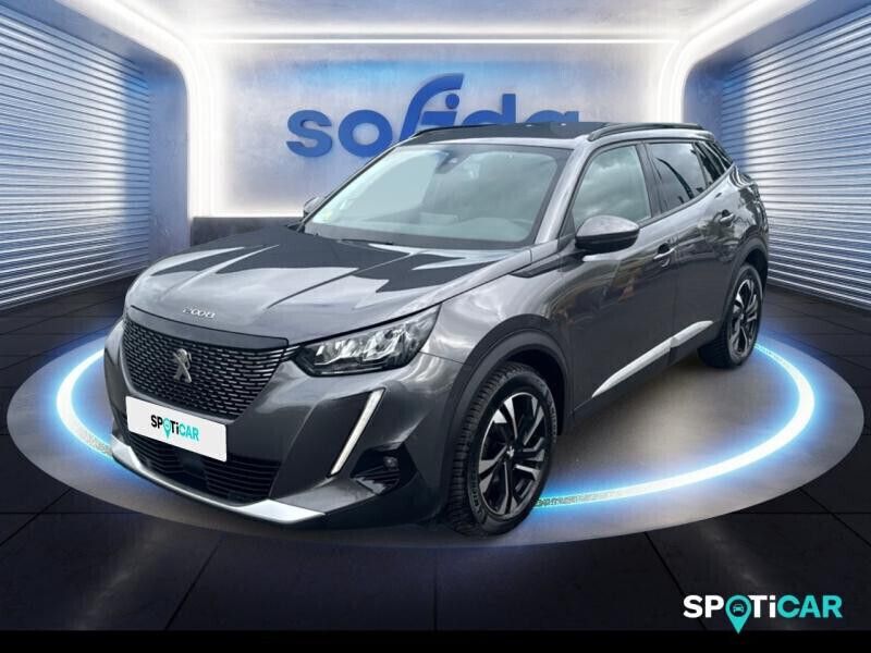 Gris Utilisé 2021 Peugeot 2008 Allure SUV | 16 990 € (Prix juste) - Image 1/4