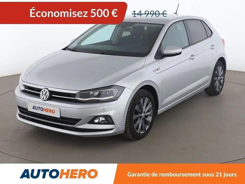 Gris Utilisé 2018 VW Polo Citadine | 14 490 € (Prix juste) - Image 1/2