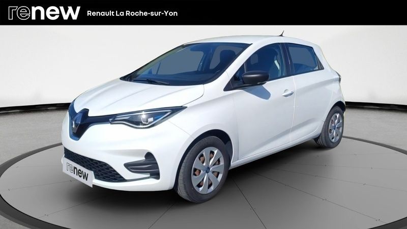 Blanc Utilisé 2020 Renault Zoe Life Citadine | 13 790 € (Prix cher) - Image 1/4