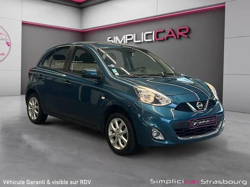 Bleu Occasion 2016 Nissan Micra Acenta Citadine | 5 990 € (Prix juste) - Image 1/4