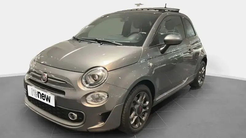 Gris Utilisé 2020 Fiat 500 Sport Citadine | 9 990 € (Bon prix) - Image 1/4
