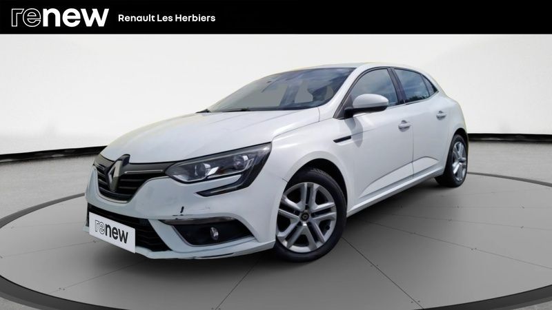 Blanc Utilisé 2019 Renault Mégane IV Business Berline | 14 290 € (Prix juste) - Image 1/4