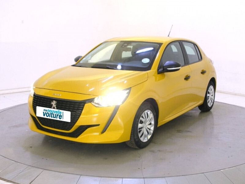 Jaune Utilisé 2021 Peugeot 208 S Citadine | 10 390 € (Prix juste) - Image 1/4