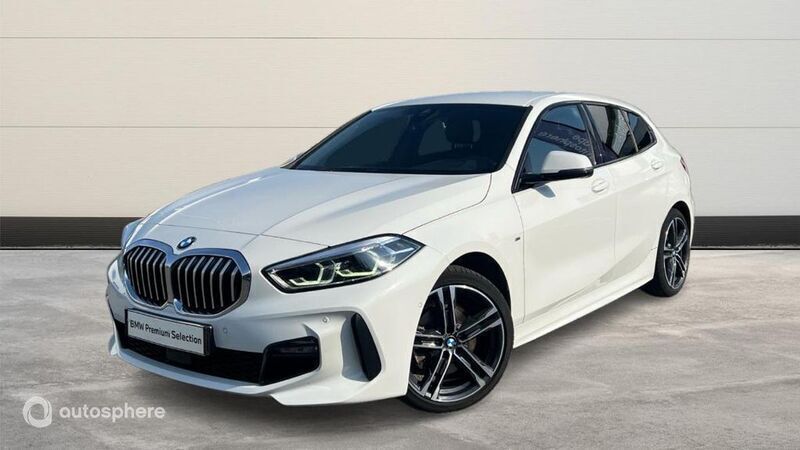Blanc Utilisé 2022 BMW 116 M Sport Citadine | 24 799 € (Prix juste) - Image 1/4