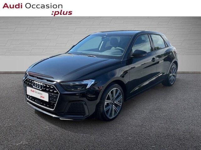 Noir mythe métallisé Utilisé 2022 Audi A1 Sportback Advanced Plus Citadine | 22 490 € (Prix juste) - Image 1/4