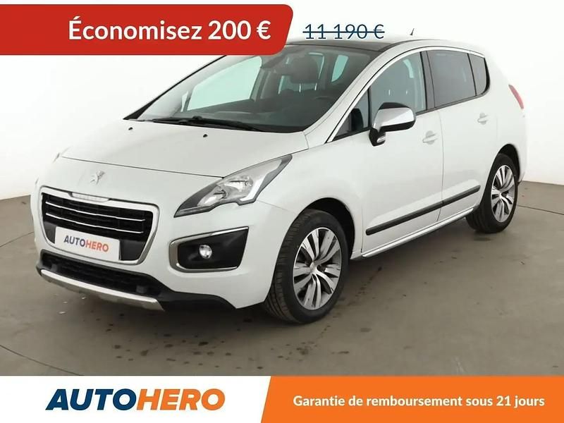 Blanc Utilisé 2016 Peugeot 3008 Allure SUV | 10 990 € (Prix juste) - Image 1/2
